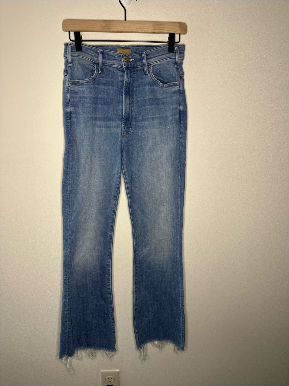Mother The Hustler Ankle Fray in Shaken, Not Stirred size 26 designer jeans - Picture 10 of 11